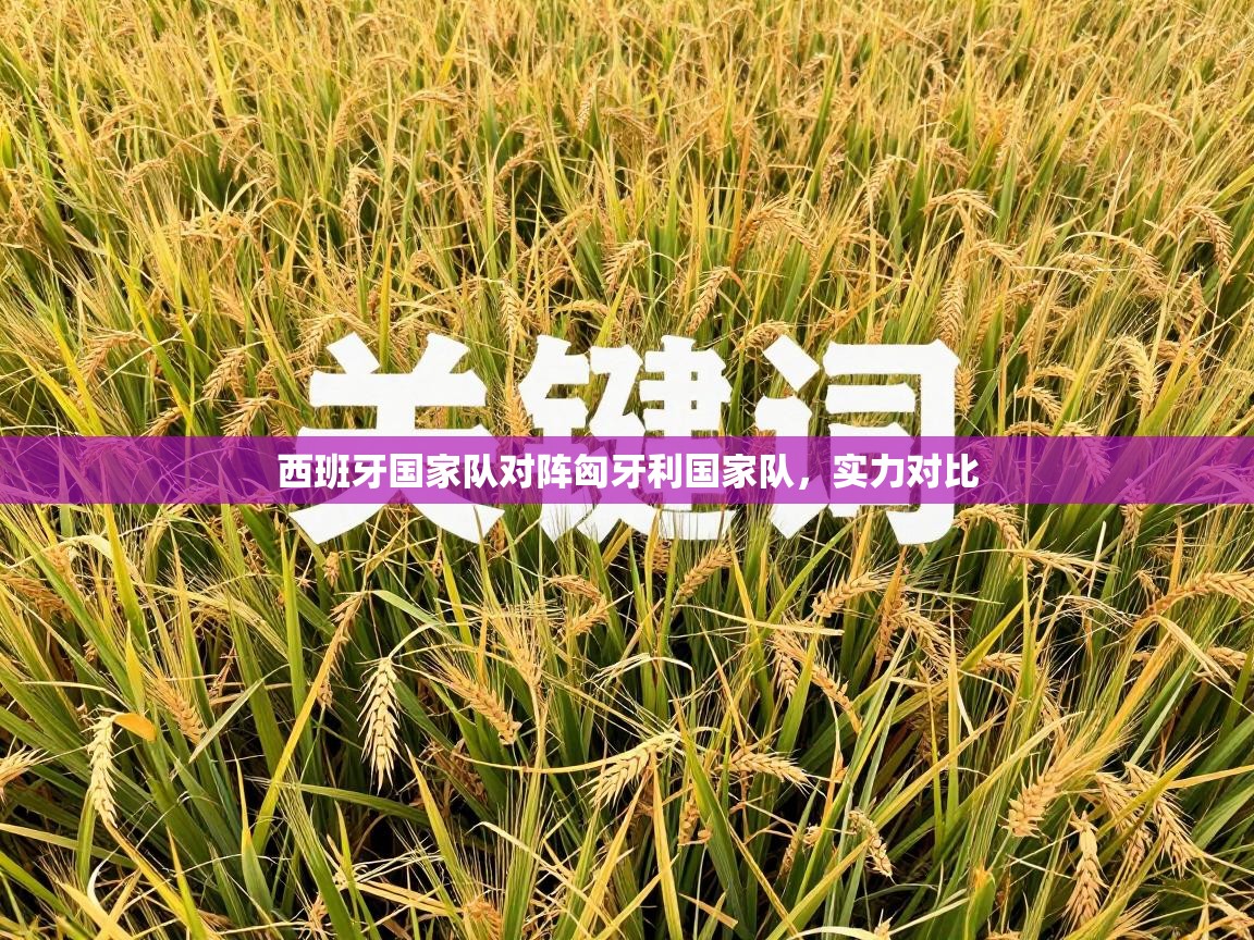 西班牙国家队对阵匈牙利国家队，实力对比  第2张