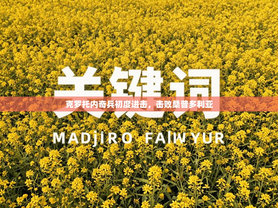 克罗托内奇兵初度进击,击败桑普多利亚 第2张