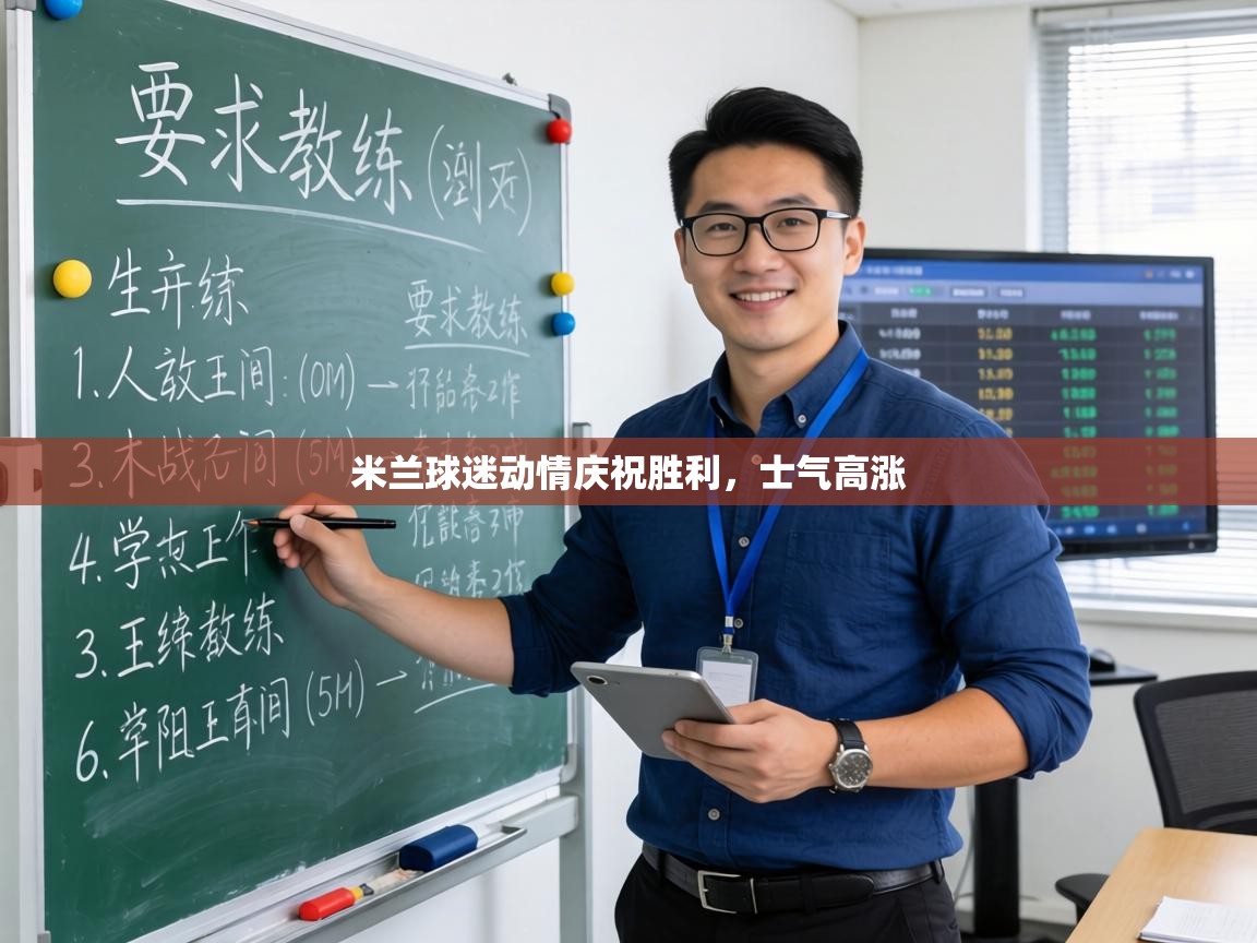 米兰球迷动情庆祝胜利，士气高涨  第1张